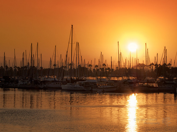 Harbor Sunset - Long Beach, CA