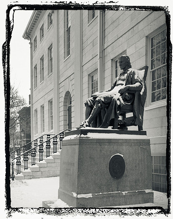 John Harvard Presiding - Harvard University, Cambridge, MA