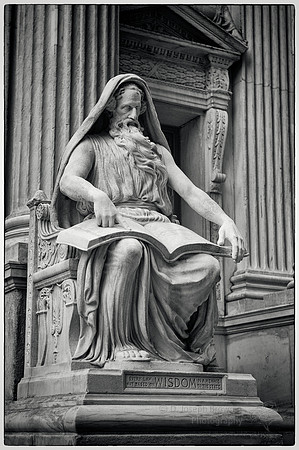 Appellate Court Building - 'Wisdom' Sculpture by Frederick Wellington Ruckstull, New York