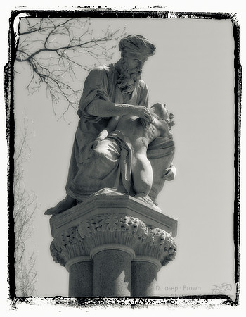 The Good Samaritan on the Ether Monument - Boston Public Garden