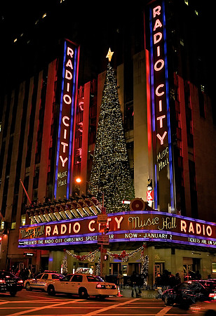Radio CIty Music Hall at Christmas - New York