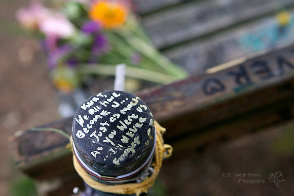 Curt Cobain Memorial Bench - Viretta Park, Seattle (1)